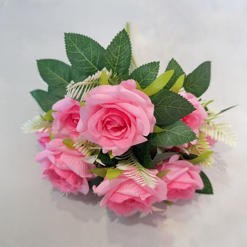 仿真玫瑰实物图