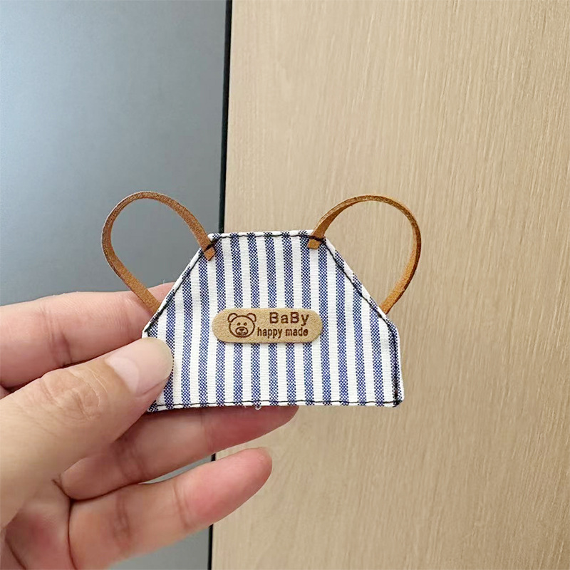 新款毛绒公仔配饰厨师帽10cm棉花娃娃迷你帽子毛绒玩偶娃衣装饰帽细节图