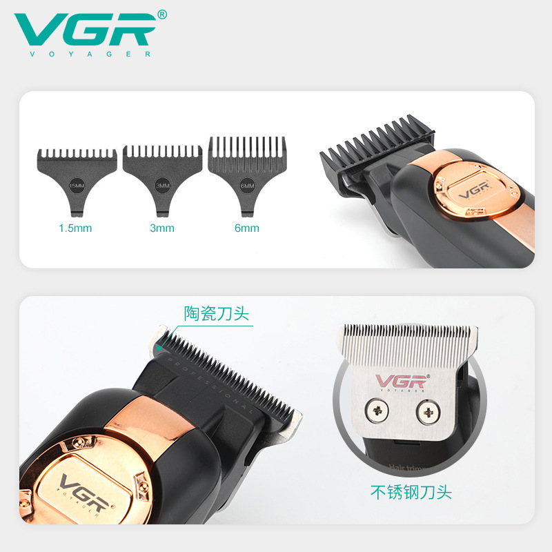 مقطع حلاقة حلاقة حلاقة منزلي جديد عبر الحدود من طراز VGR941. Specification image
