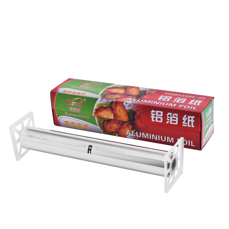 加厚铝箔锡纸烤箱家用锡箔纸商用烧烤烘焙300m铝箔大卷锡纸卷