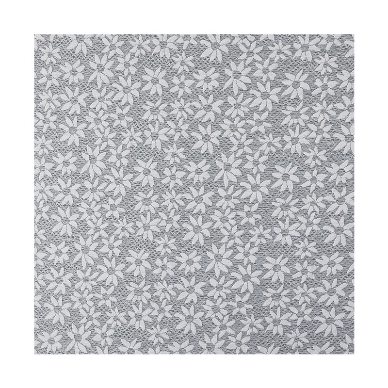 柯桥面料新品 针织提花弹力面料 春夏衬衫连衣裙T恤吊带衫布料白底实物图