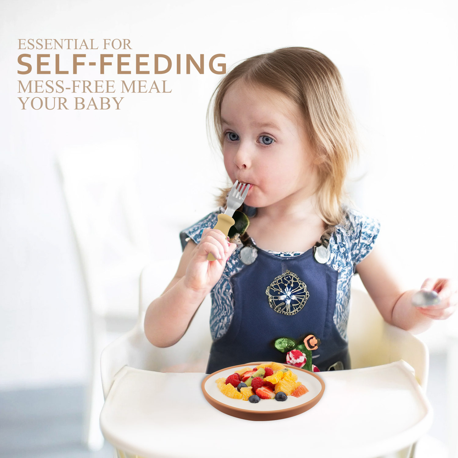 Fashionable two-color silicone dinner plates, children's snack plates and bowls, home cross-border e-commerce special tableware for babies to eat Application Scenario