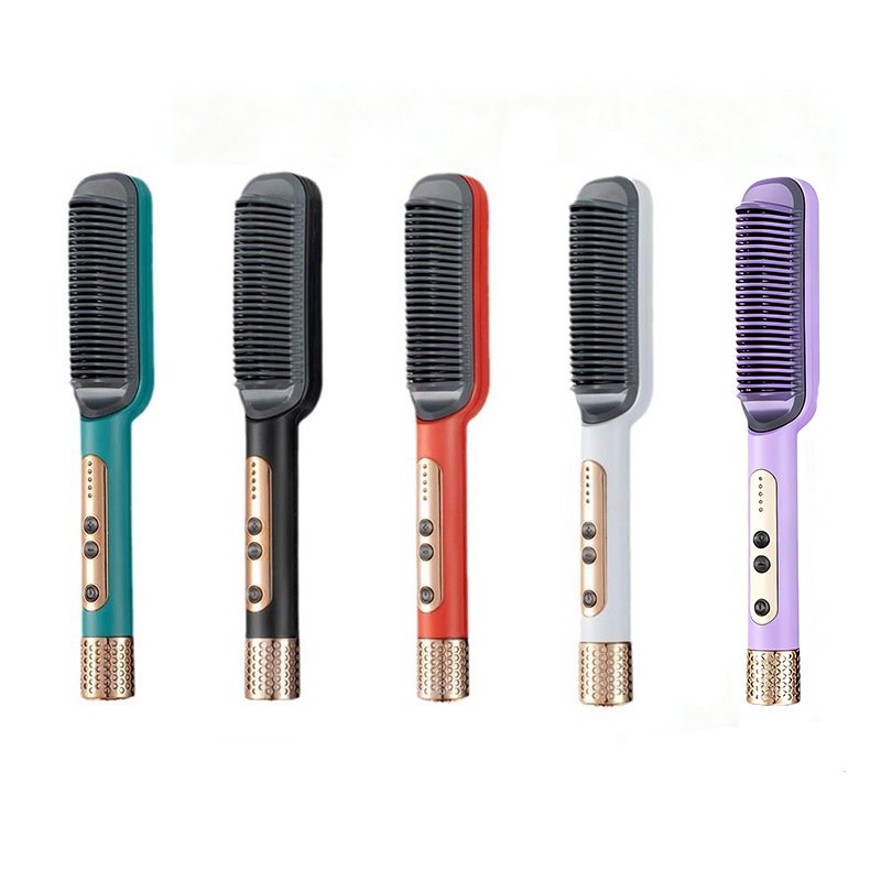 Lizze/洗头梳/卷发棒/梳子/头疗筋络梳一次性白底实物图