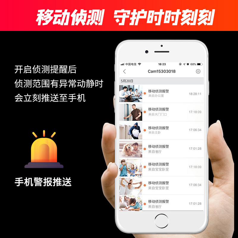 Tianshitong Global 4-megapixel wired network camera wholesale high-definition remote indoor elevator monitoring camera Application Scenario