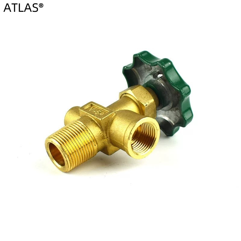 Liquefied gas cylinder valves 3KG to 5kg Angle valves, gas household gas cylinder accessories, cross-border export special LPG valves details Picture