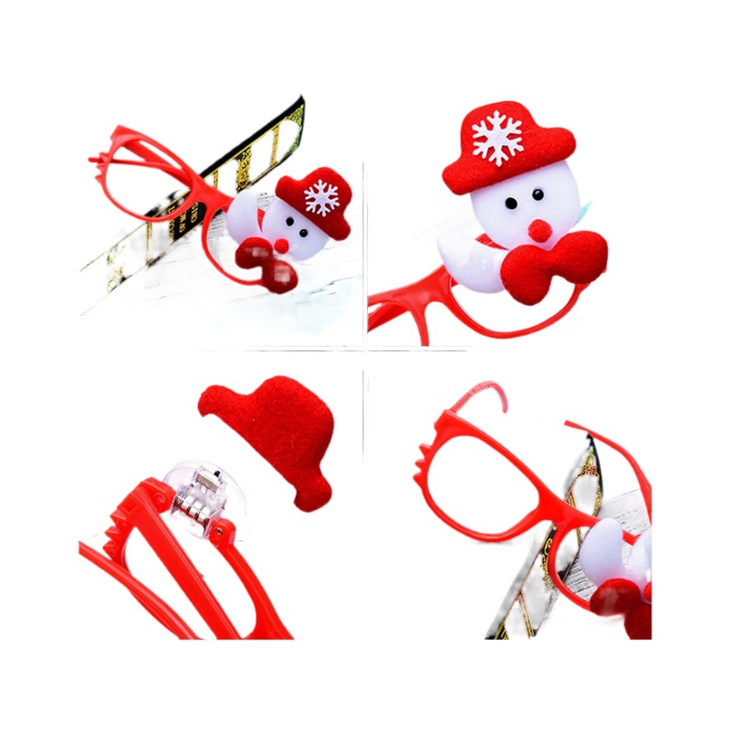 2018 New Christmas Gift: Children's glowing adult decorative glasses frame Creative small gifts Item Picture