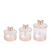 Cross-border merchant transparent European retro high-footed silver-plated candy jars, seasoning jars, nut jars, light luxury European jars, storage jars Application Scenario