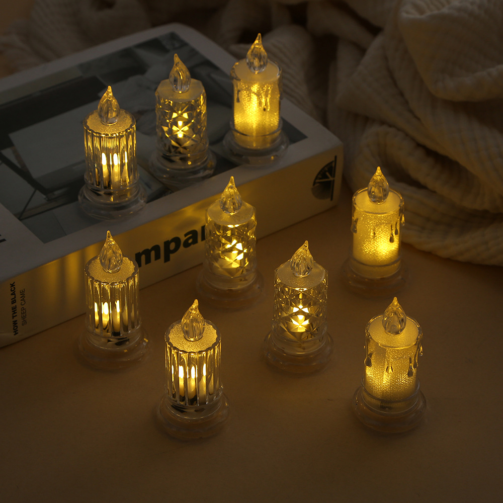 LED蜡烛灯实物图