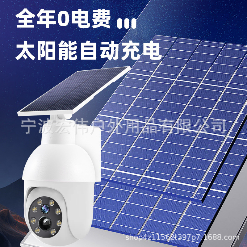 Cross-border solar lamps, outdoor garden lamps, intelligent human body sensing lighting lamps, simulation monitoring cameras, street lamps Application Scenario