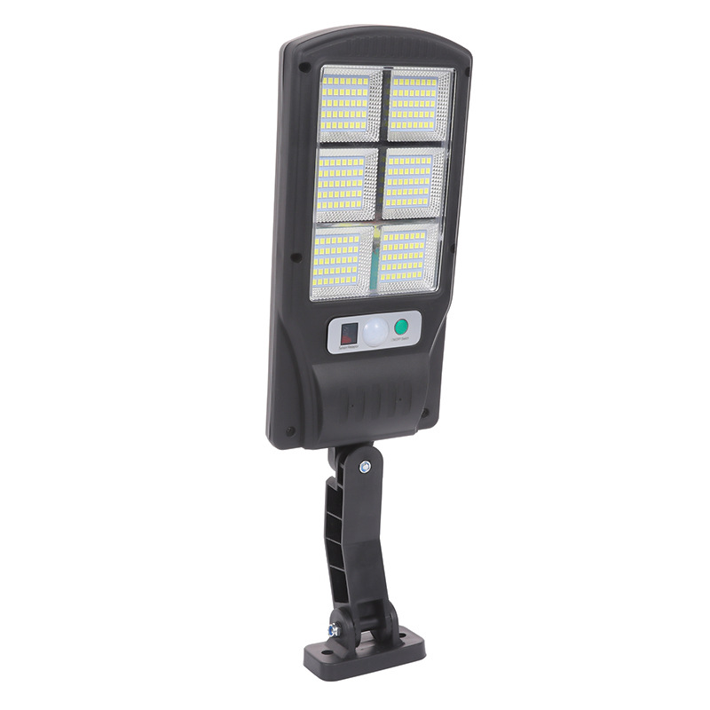 Solar integrated street lamp, led human body sensor courtyard light strip, remote control wall lamp, rural waterproof garden lamp, village details Picture