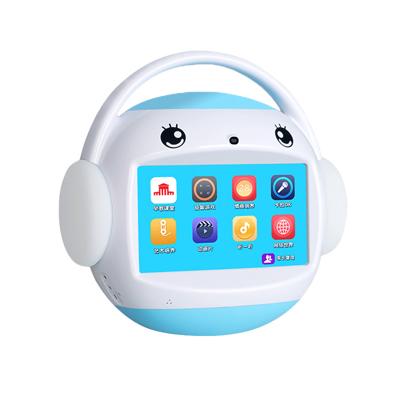 Famous School Hall Early Education Machine, children's learning machine, whole brain development intelligent robot, baby growth story machine, rechargeable Item Picture