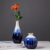 2025 Nordic Style kiln-transformed Ceramic Small Vase Creative Flower Vase Set, Simple hotel, home and living room decoration dried flower Arrangement ornaments Application Scenario