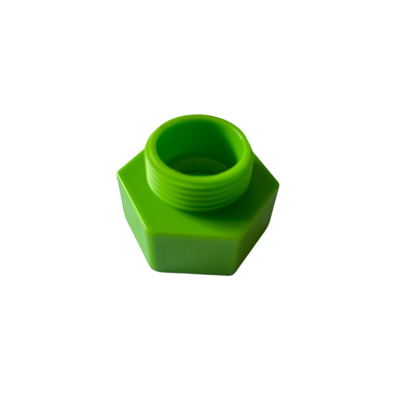 Cross-border 3/4 turn standard joint water pipe hose fittings hexagonal color can be made into one-inch hexagons details Picture