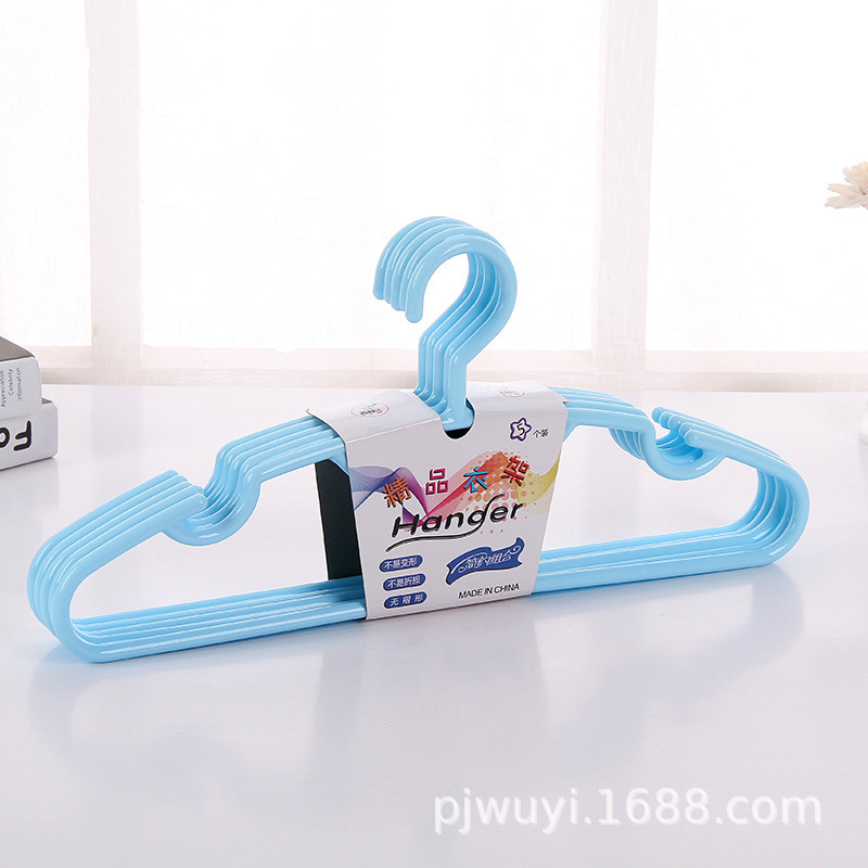 塑料无痕防滑衣架子超市商场热卖成人衣撑子家居学生宿舍衣挂详情图2