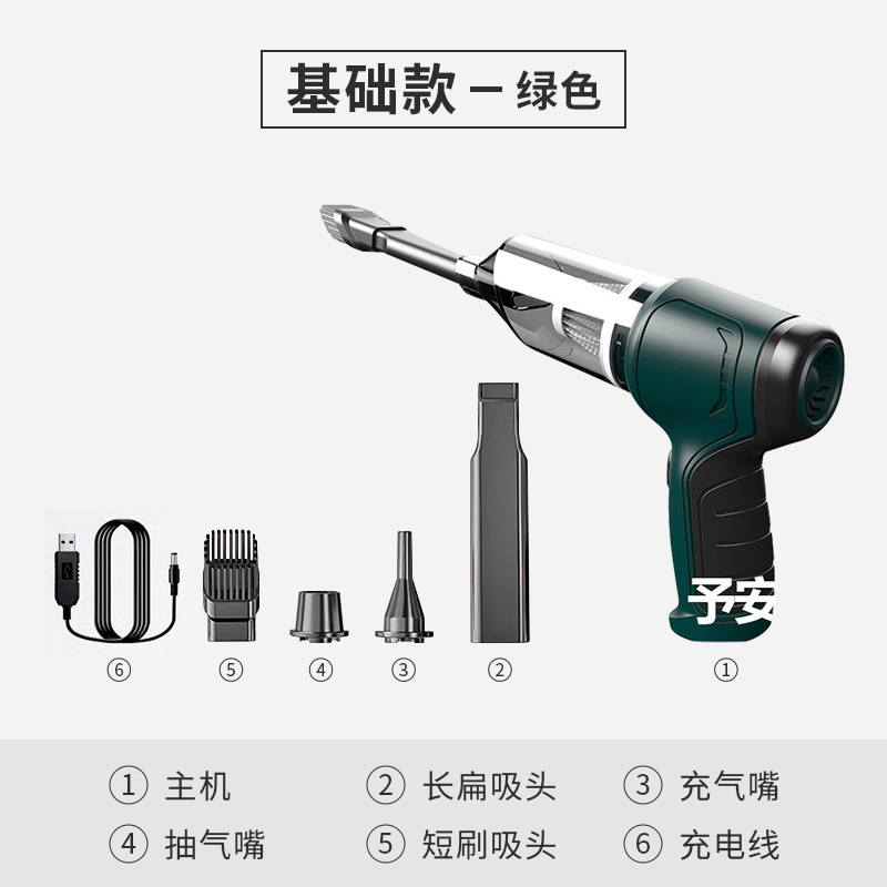 Wholesale of portable high-power mini wireless charging handheld car vacuum cleaners Application Scenario
