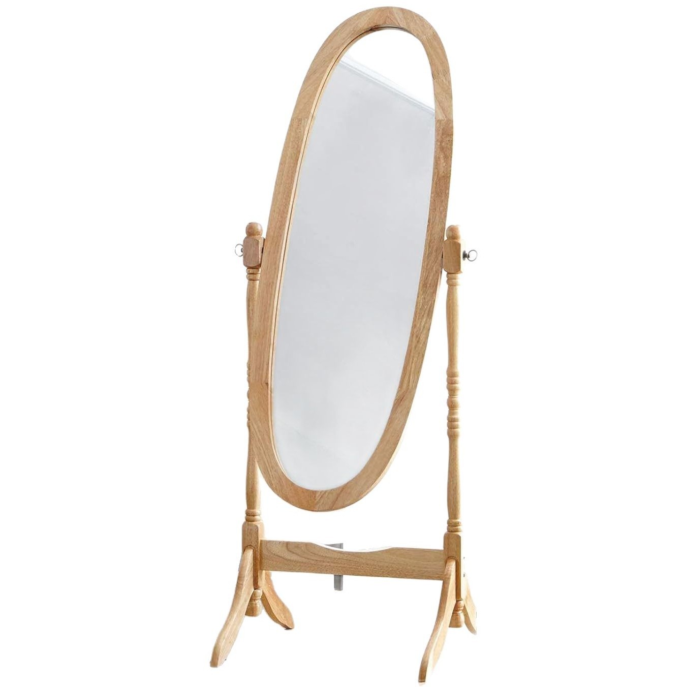 全身镜/全身镜女生时尚/穿衣镜/无边镜/芳华全身镜白底实物图