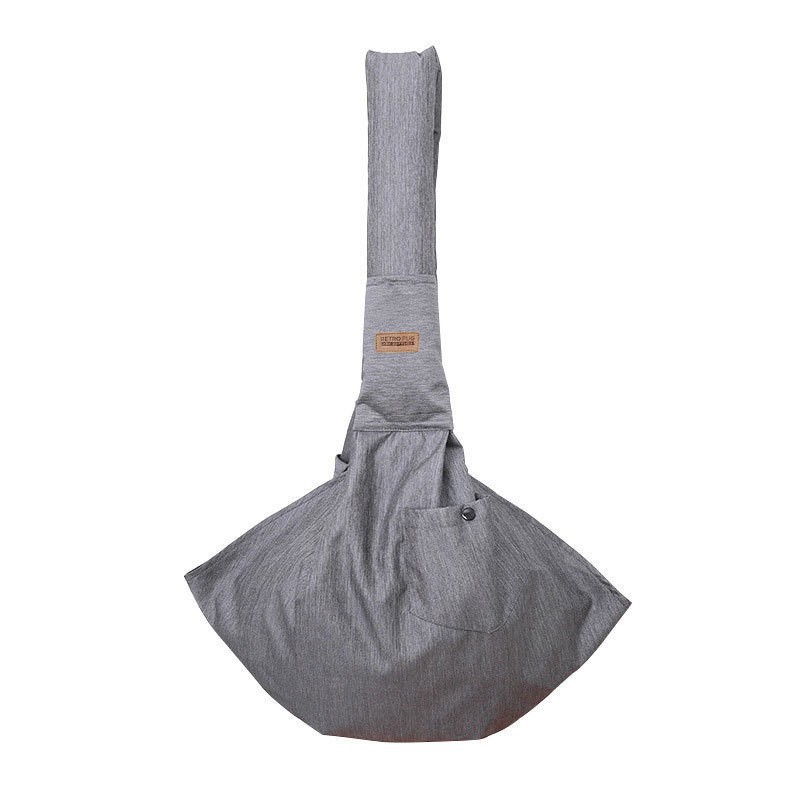 亚马逊热销宠物包斜跨宠物外出便携包单肩猫包可折叠宠物用品白底实物图