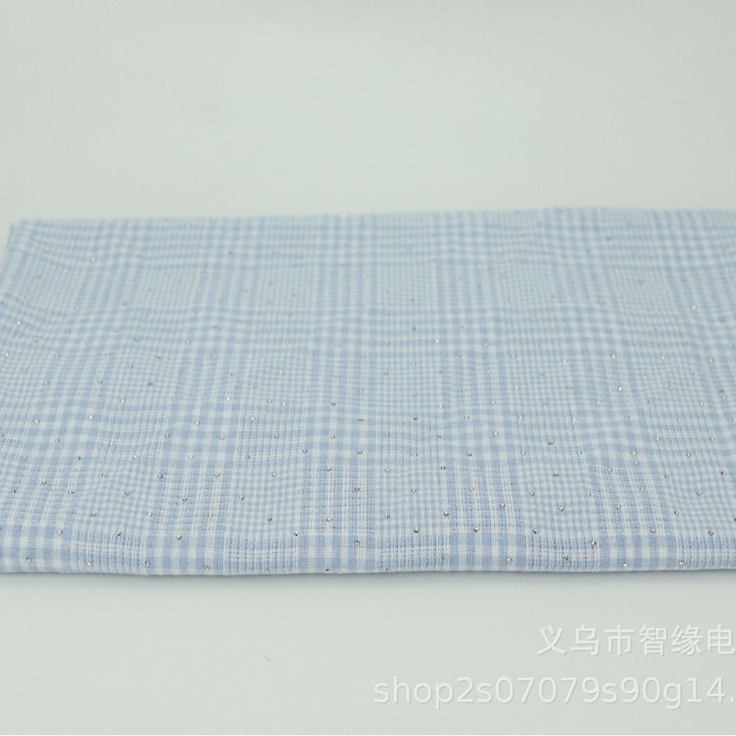 New checkered hot diamond Korean-style hair tie toys, ins accessories, bags, fabric, polyester-cotton factory wholesale, cross-border bestsellers Item Picture