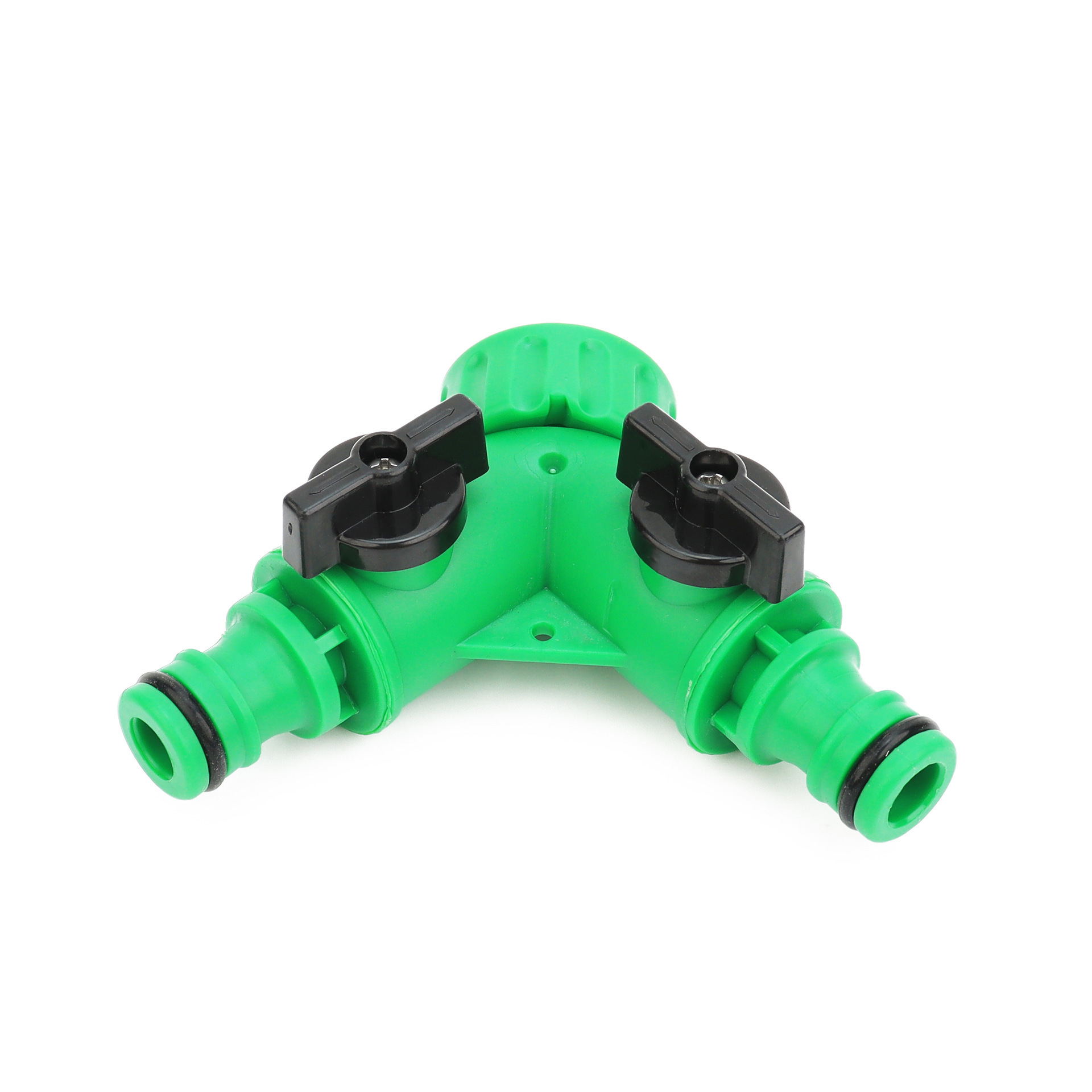 Tee vivo con interruptor válvula shunt divisor de agua lavadora grifo conector una entrada dos salidas Item Picture