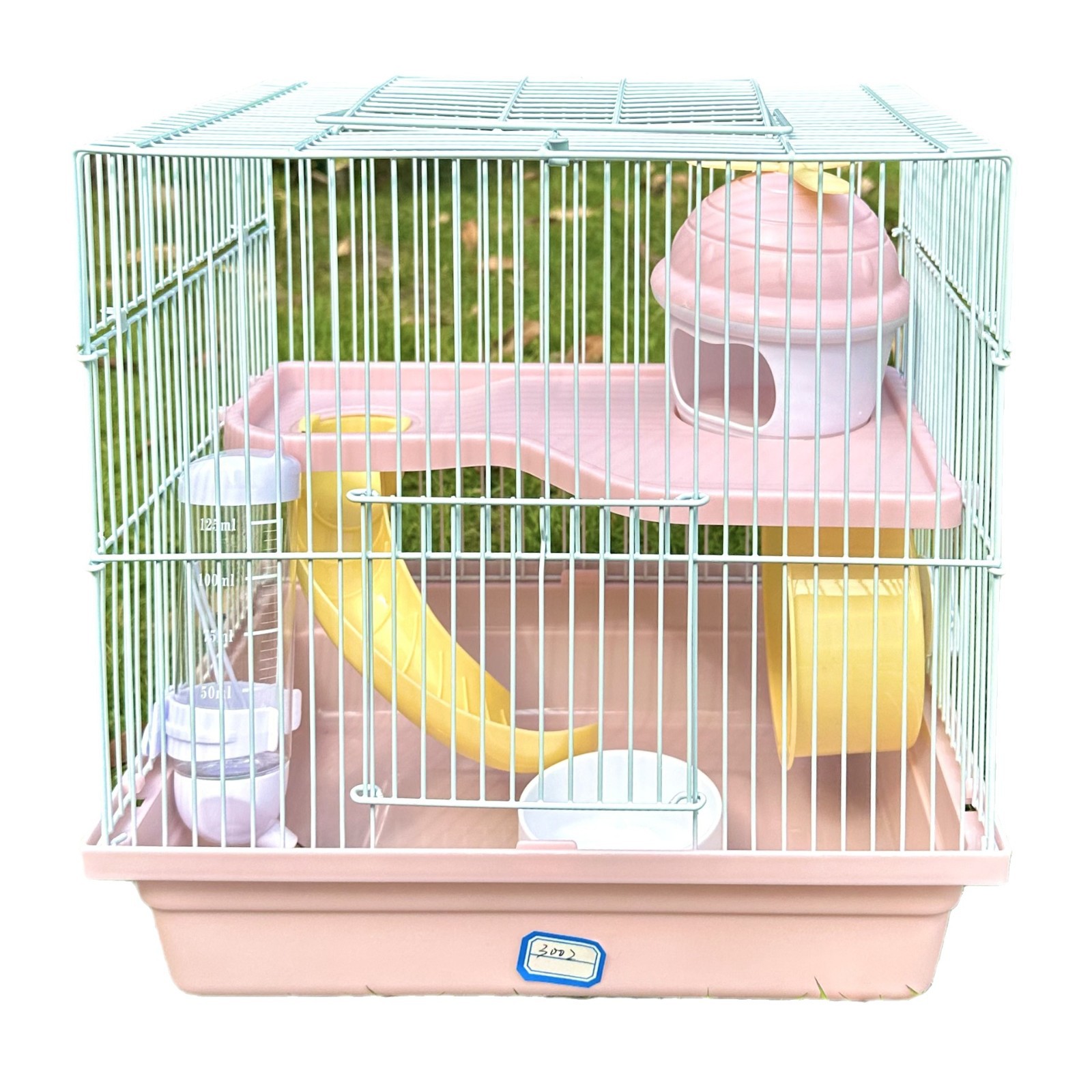 قفص الفخيوط الذهبي في قفص الهامستر خارج القفص Item Picture