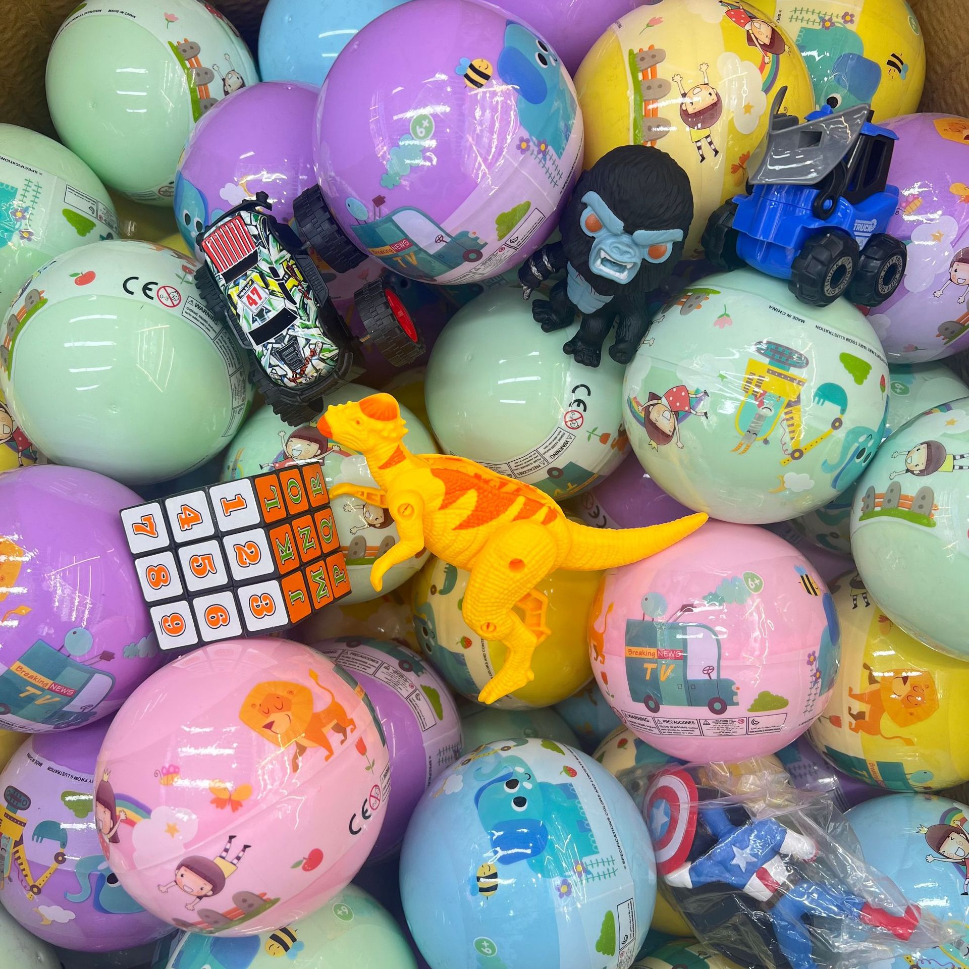 pvc印刷球/弹力球/玩具/儿童户外玩具/抛出去飞回来的球细节图