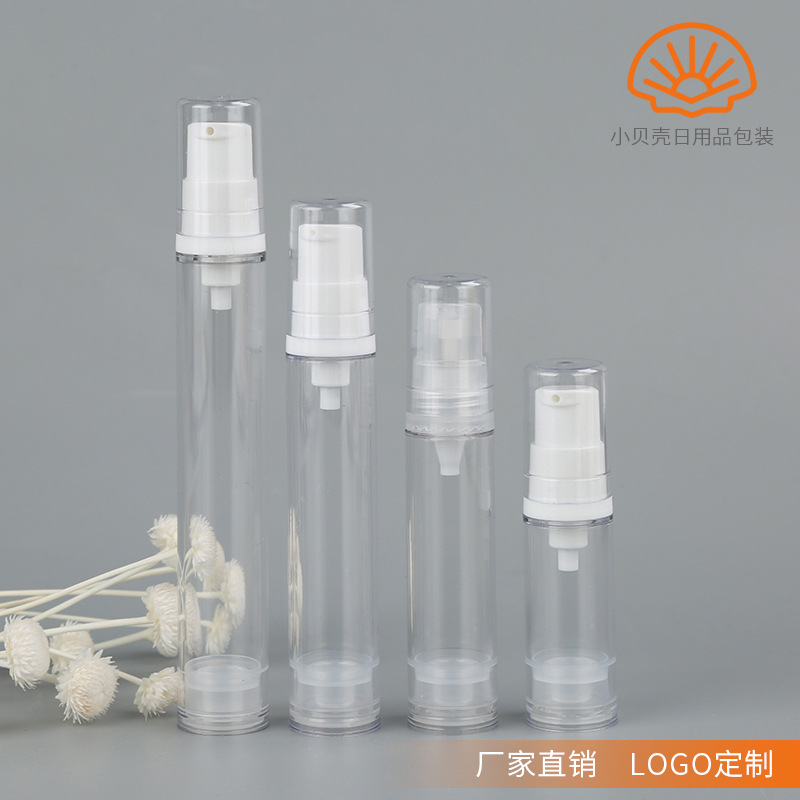 Manufacturer's straight and slender 5ml, 10ml, 15ml vacuum bottles, portioning bottles, sample bottles, as small vacuum bottles