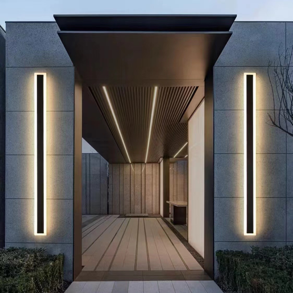 Cross-border new Chinese-style outdoor wall lamps for villas, courtyards, gardens, hotels, corridors, staircases and walls details Picture