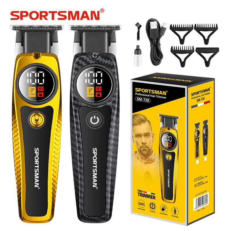 SPORTSMAN SM-728 cross border nueva cizalladora eléctrica LCD digital barbero de afeitar eléctrico barbero especial para peluquería Application Scenario
