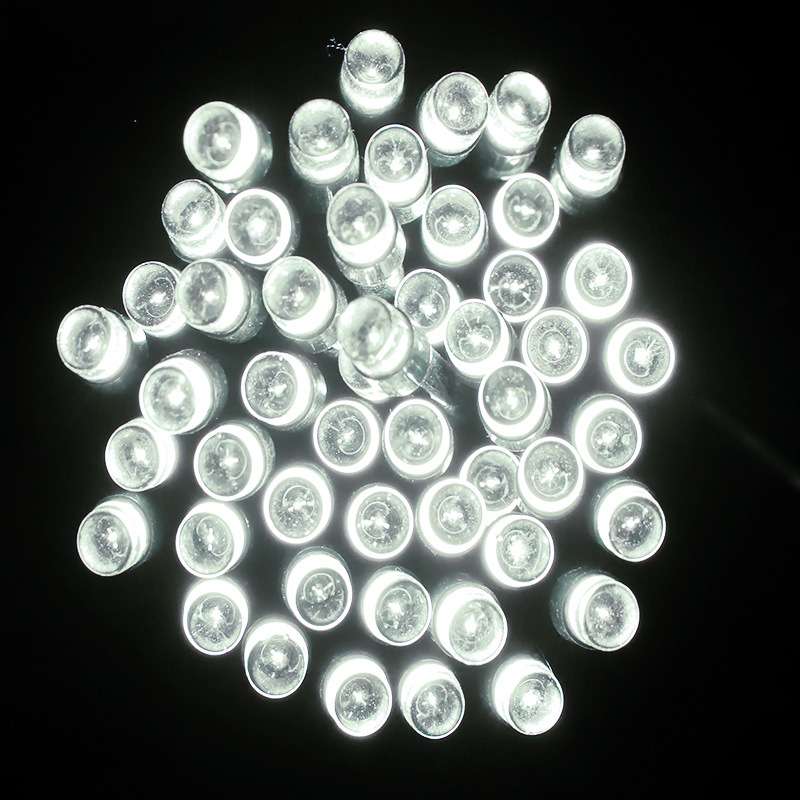 Factory wholesale solar light strings, colored lights, Christmas decorative lights, outdoor waterproof light strings, led light strings, ambient lights Application Scenario