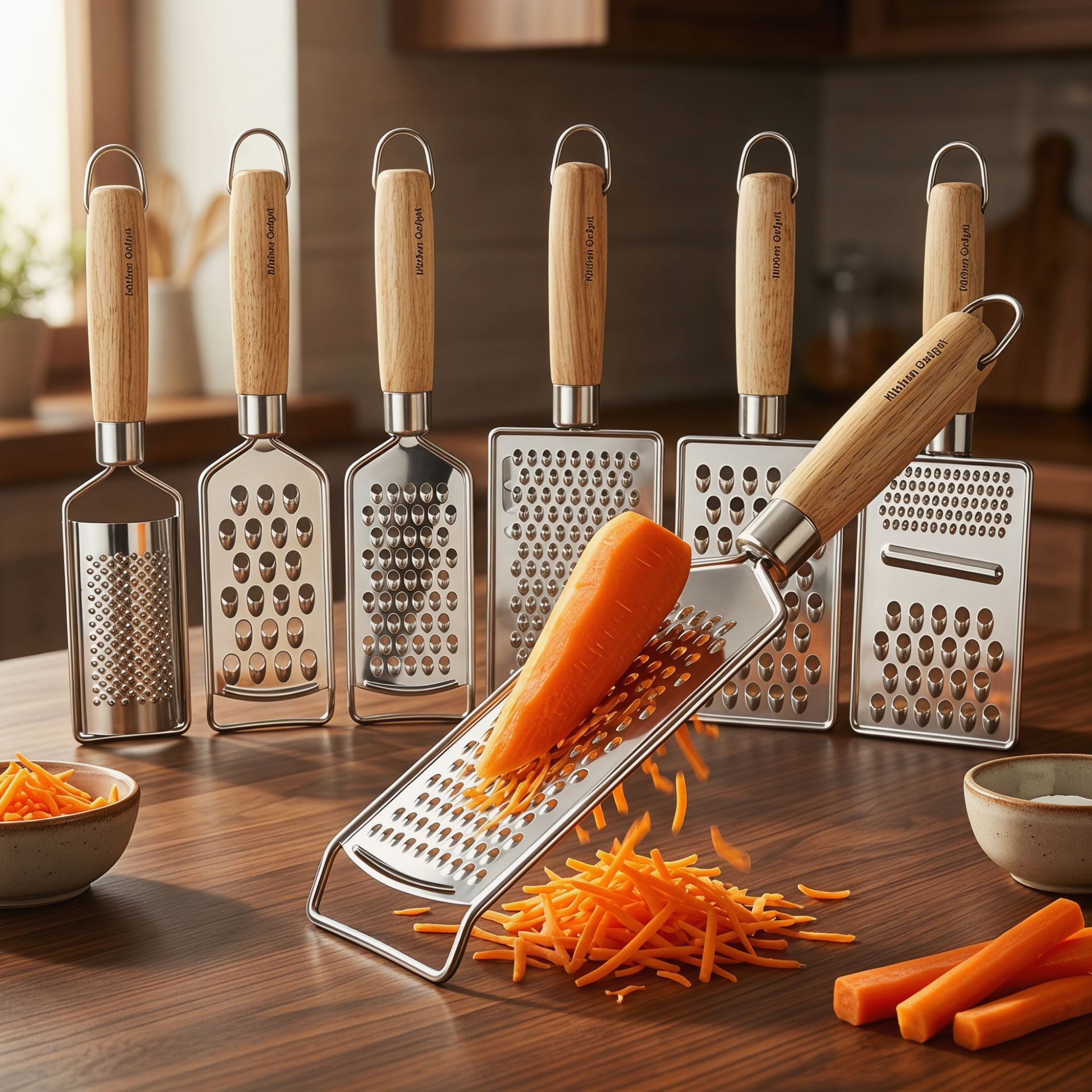 Stainless steel ginger grater, multi-functional radish grater, ginger grinder, lemon grater, cheese grater, flat grater, peeling details Picture