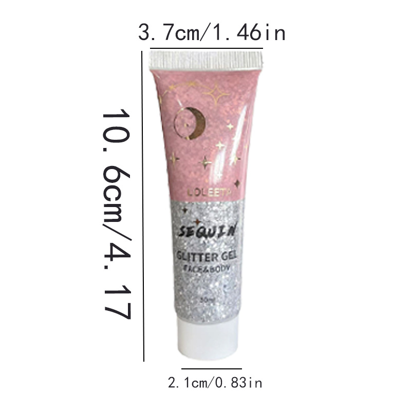 Cross-border makeup Sequins, Mermaid Scale Eyeshadow, stage makeup, dazzling stage makeup, Mermaid Scale gel Sequins Item Picture