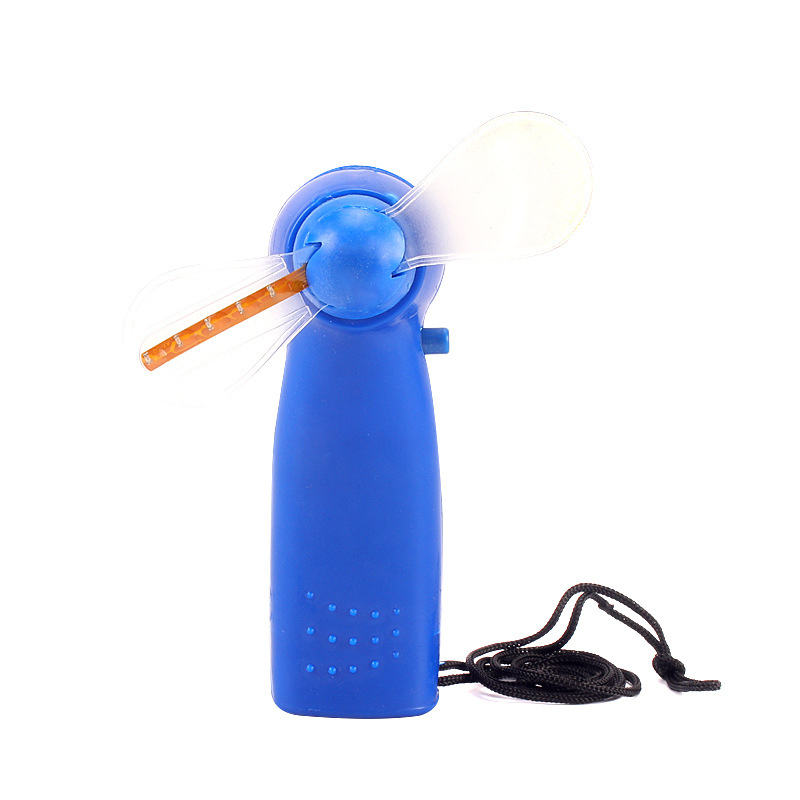 发光迷你手持风扇便携式小风扇带底座桌面立式迷你风扇夏季必备详情图5