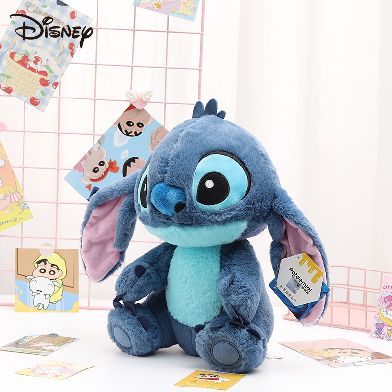 Disney official Stitch plush toy crossbody bag, Stitch plush toy backpack, backpack doll Application Scenario