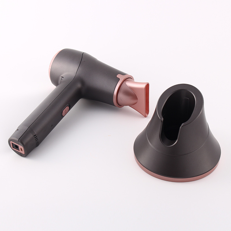 European standard wireless charging hair dryer, portable hair dryer for business trips and travels, hot and cold air blower, dormitory household, cross-border small Specification image