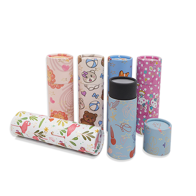 Customized hard cylindrical paper boxes, paper cans, cowhide souvenir gift boxes, gift packaging, and round paper box cylinders from the original manufacturer Item Picture