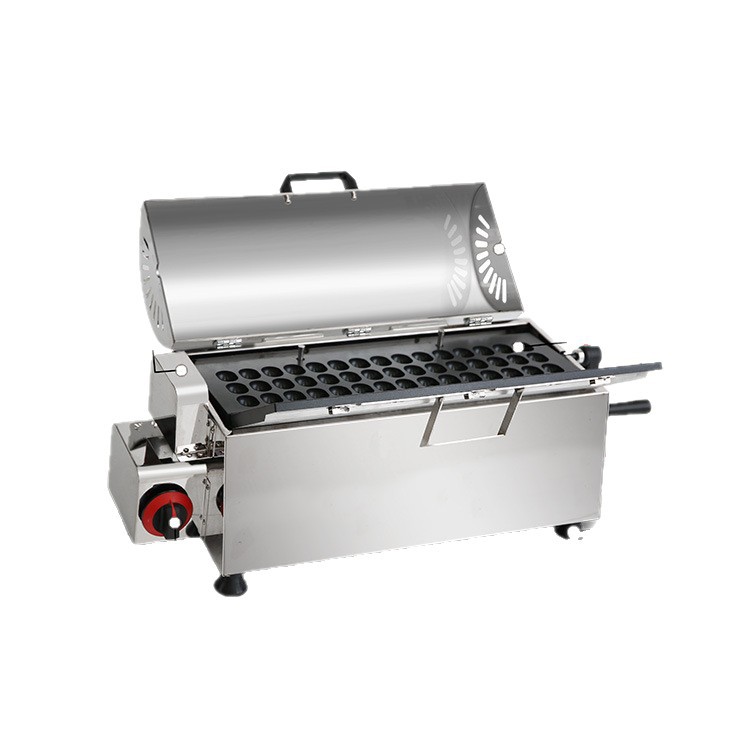 Factory direct sales of commercial gas egg waffle machines, non-stick baking trays, and wholesale of popular snack equipment for street vending Item Picture