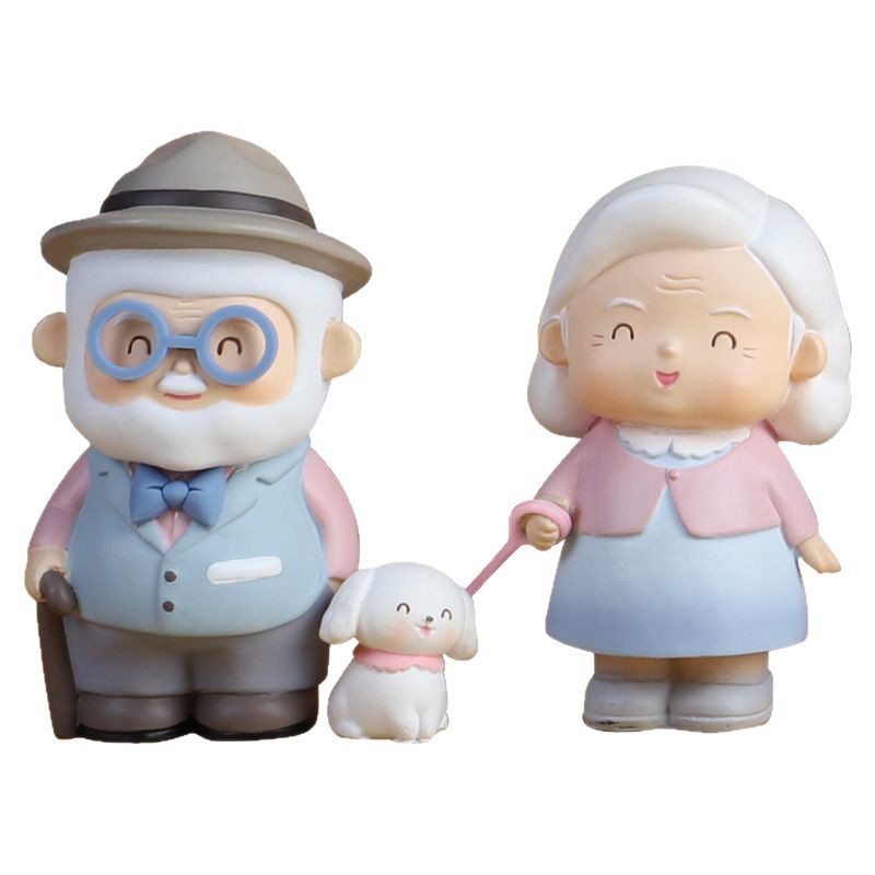 Customized and processed creative resin handicraft ornaments for living rooms, bedrooms, tabletops, wedding anniversaries and birthdays, as gifts for elders Item Picture