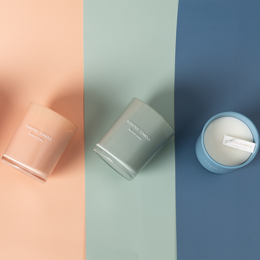 Wholesale indoor scented candles, scented gift box sets, glass cups, candles, soy wax souvenirs, wedding gifts