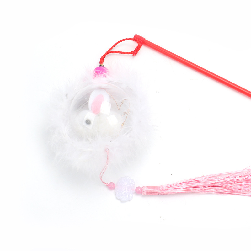 Hand-held moon rabbit lanterns, small lanterns, lion dance lanterns, 2026 Lantern Festival hand-held decorations Item Picture