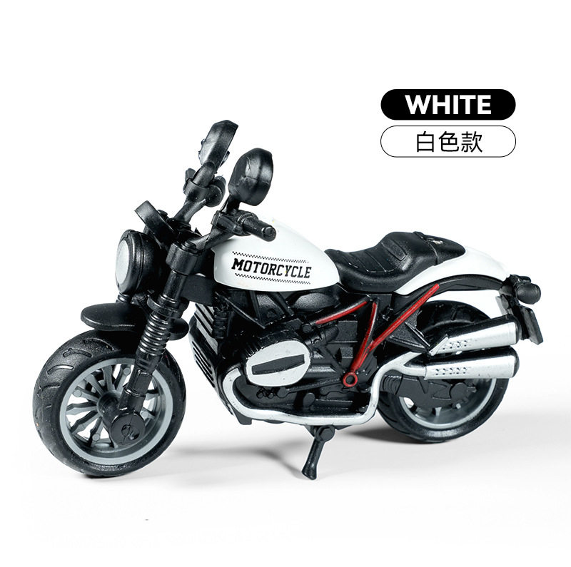Cross-border mini alloy inertial simulation motorcycle model ornaments, pendants, motorcycle boys' and children's toys wholesale gifts Application Scenario