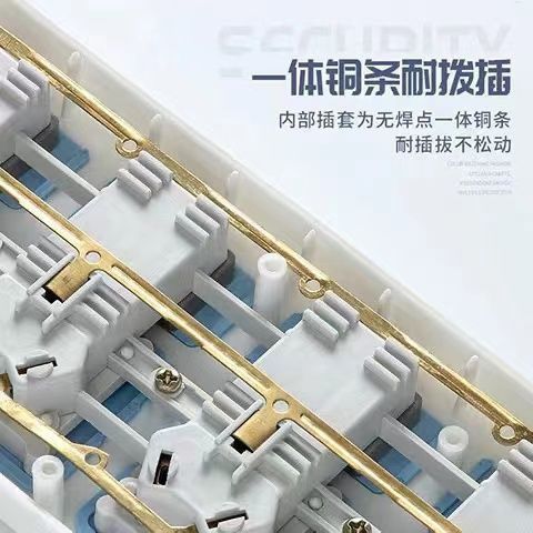 Jishun pure copper sockets, office power strips, power strips with wires, household power strips, new national standard power strips, wholesale power strips Application Scenario