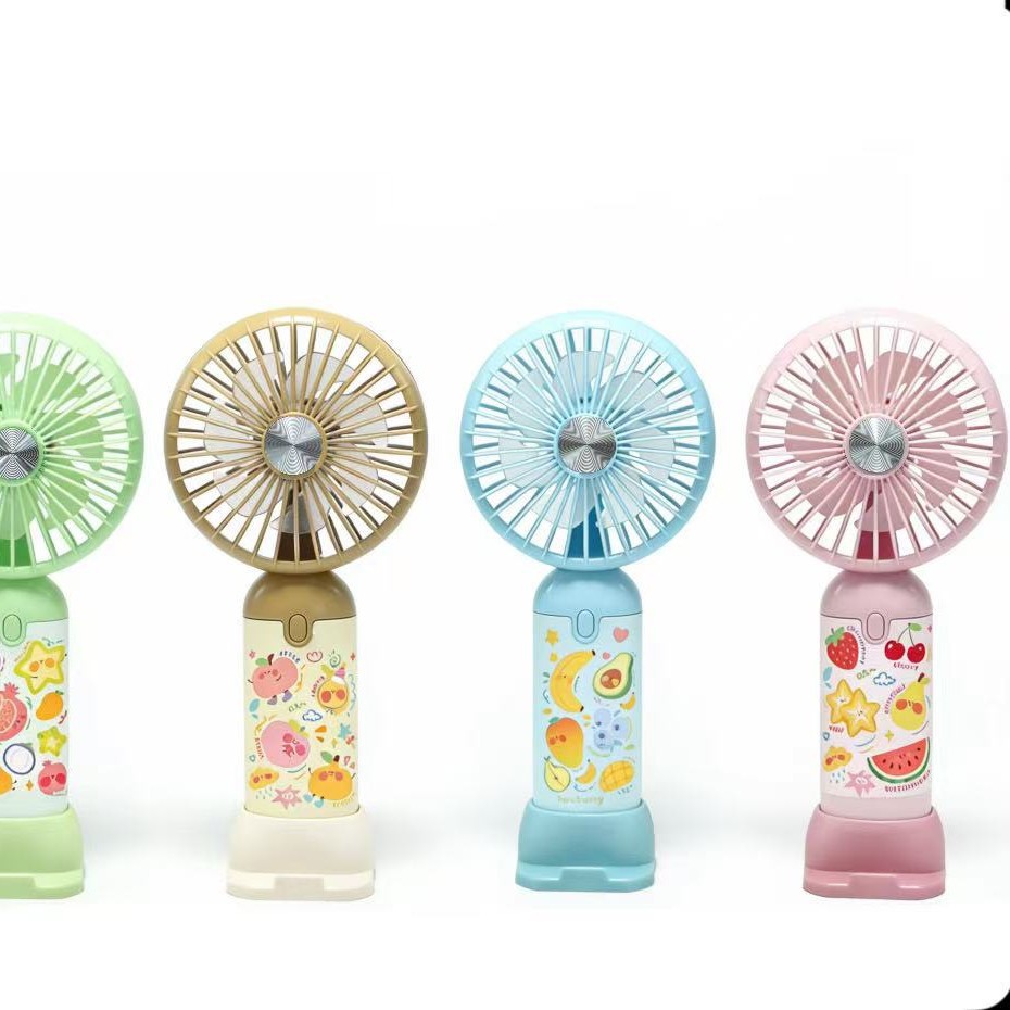 HX07-7 Summer New Handheld fan Portable student desktop USB rechargeable mini fan Application Scenario