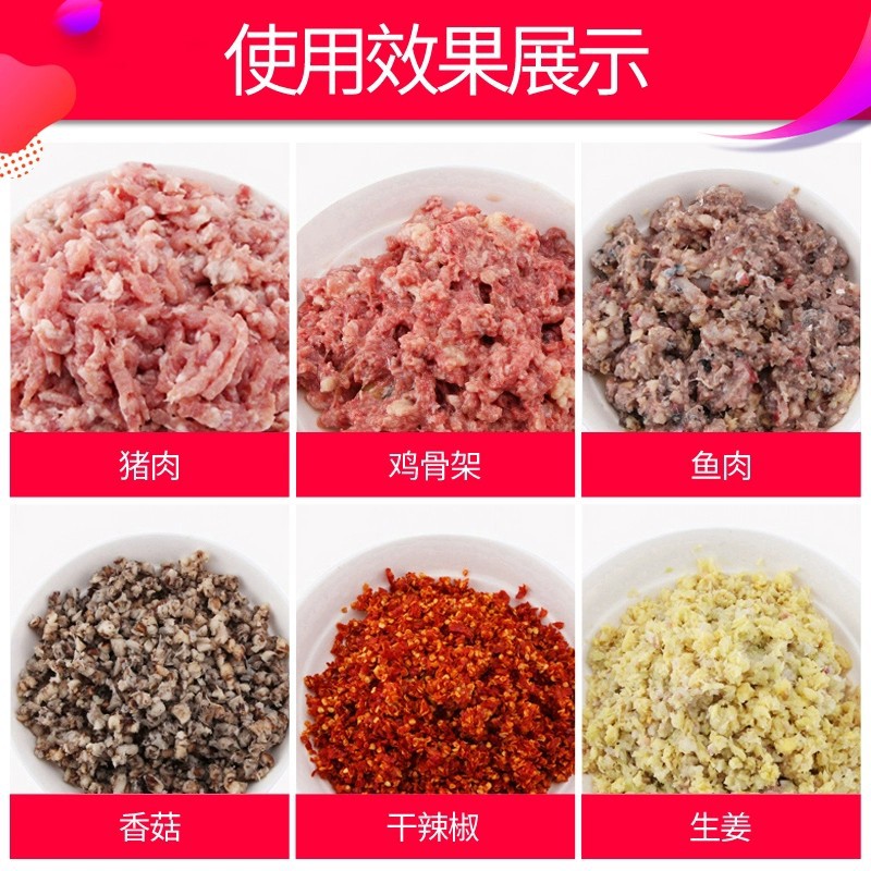 TK-12# رافعة من الصلب غير القابل للصدأ Meat Grinder Mincer Application Scenario