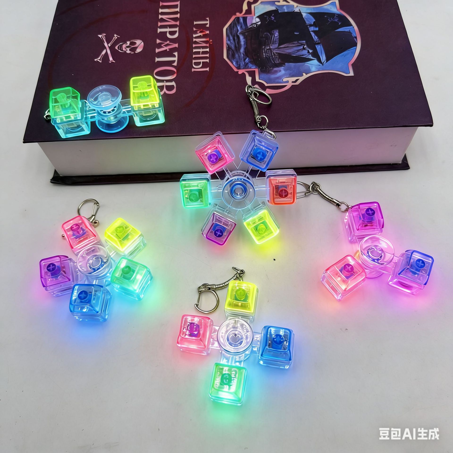 滴油/手工锆石配件/玉吊坠/流苏/不对称蝴蝶小配件细节图