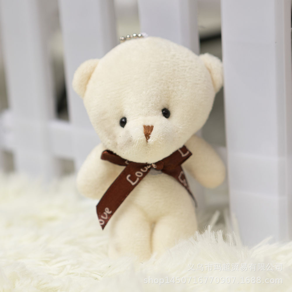 Dixiong plush connected bear figurines, bear toys, small gifts, wholesale and direct sales, keychains and pendants details Picture