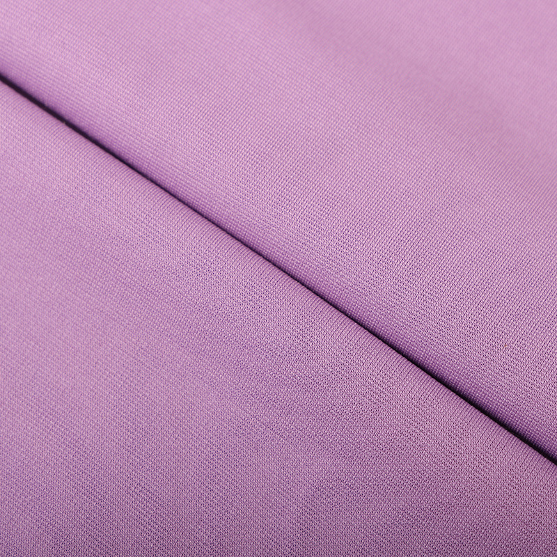 现货涤氨弹力6539罗马布75D双面运动服休闲服连衣裙女装针织面料