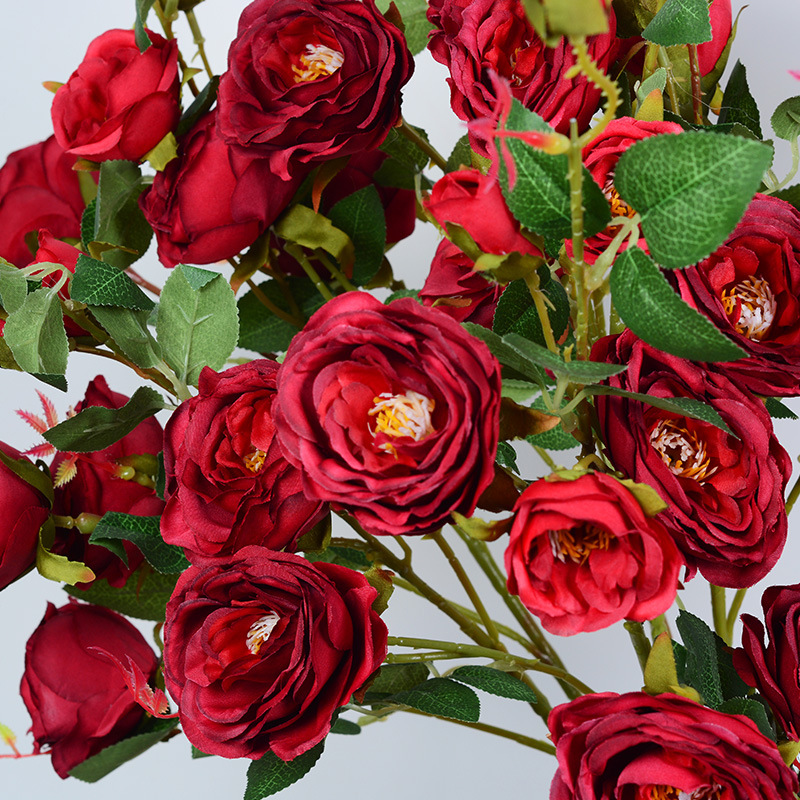 仿真玫瑰实物图