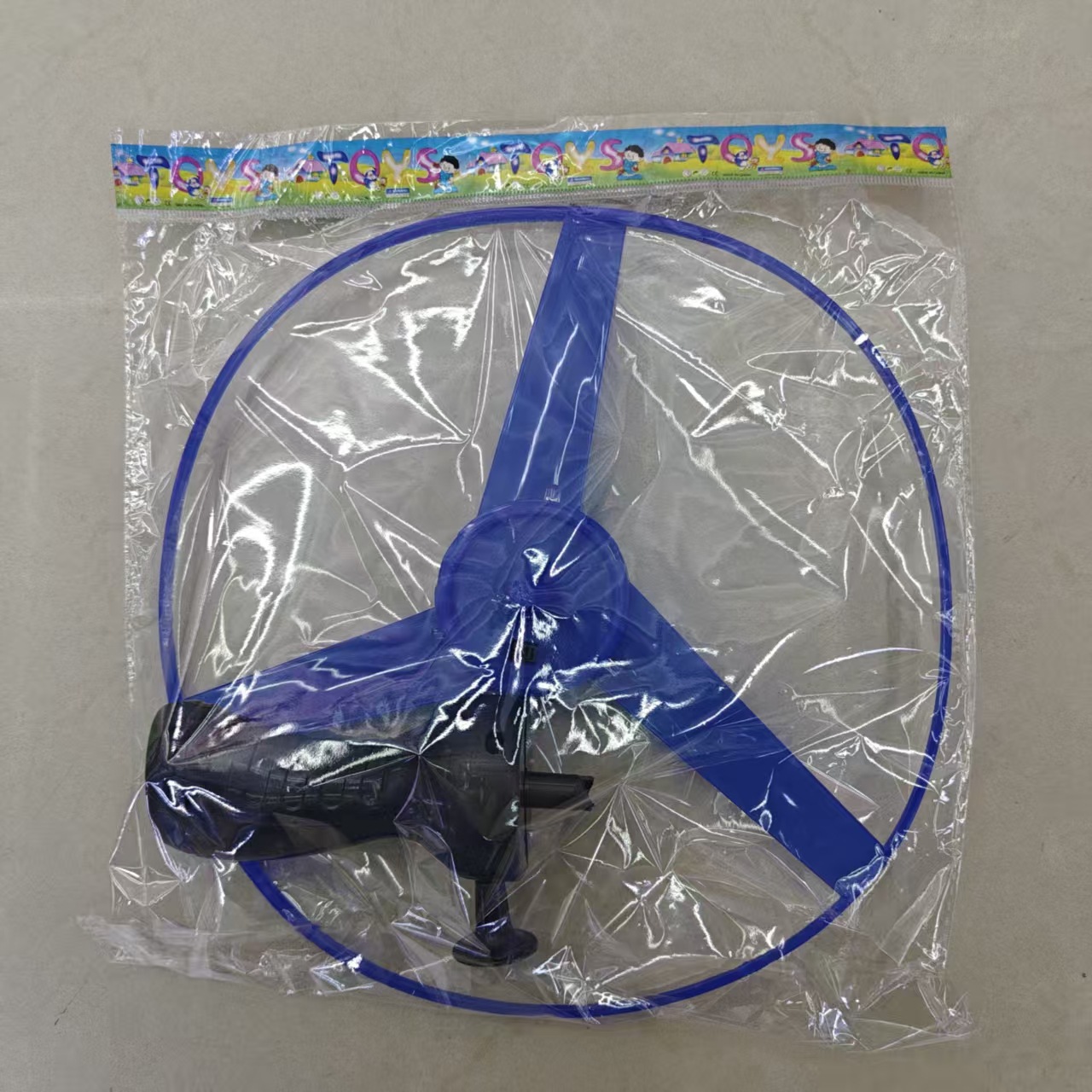 Luminous string frisbee, bamboo dragonfly toys, fair night stall, children's beach outdoor entertainment manufacturer wholesale Specification image
