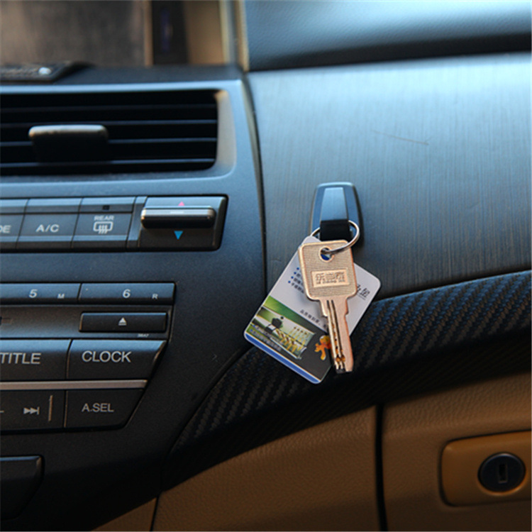3-piece mini car convenience hook, sticky hook, garbage bag hook, black/square, 2-color DM-002 Specification drawing