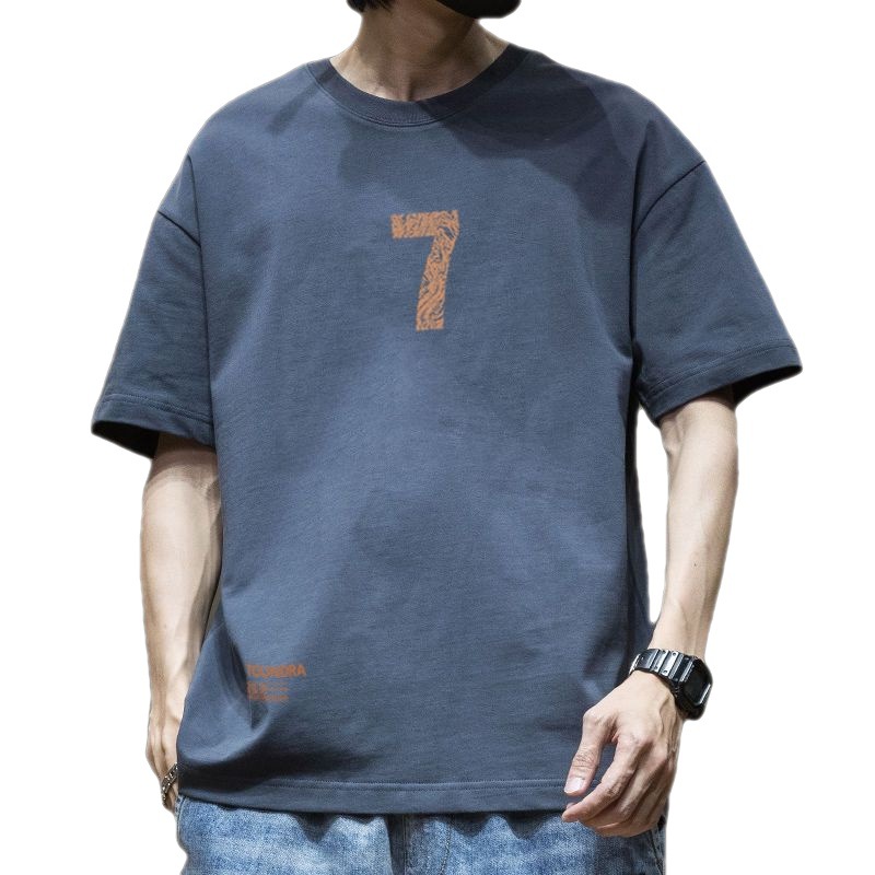 短袖/T恤/短袖T恤/体恤男士短袖潮流/t恤白底实物图